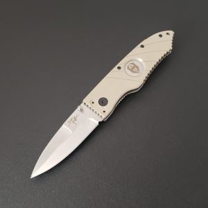 hoffner knives snap 2 8 inch spear point folding knife satin vg10 stainless steel blade khaki g10 ha.jpg