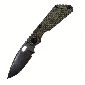Strider SNG – 20CV, Textured G10 / Titanium Frame Lock