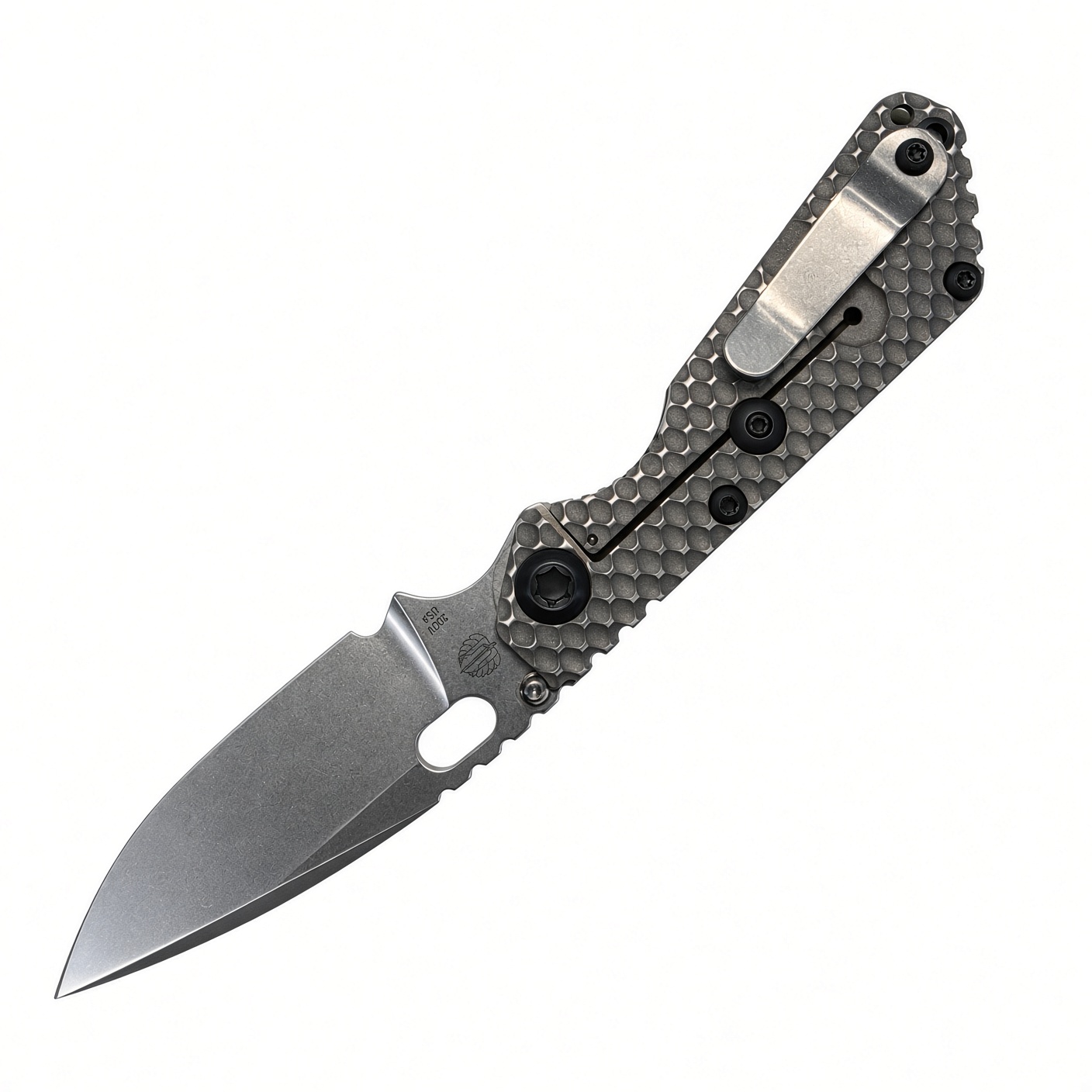 Strider SNG – 20CV, Textured G10 / Titanium Frame Lock Strider SNG – 20CV, Textured G10 / Titanium Frame Lock