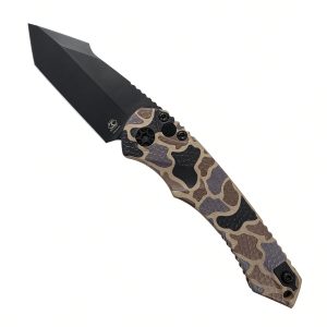 Heretic Mini Pariah Auto – Black Duck Camo Tanto